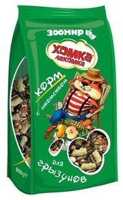 Зоомир Корм с лакомством для грызунов Хомка-лакомка фото
